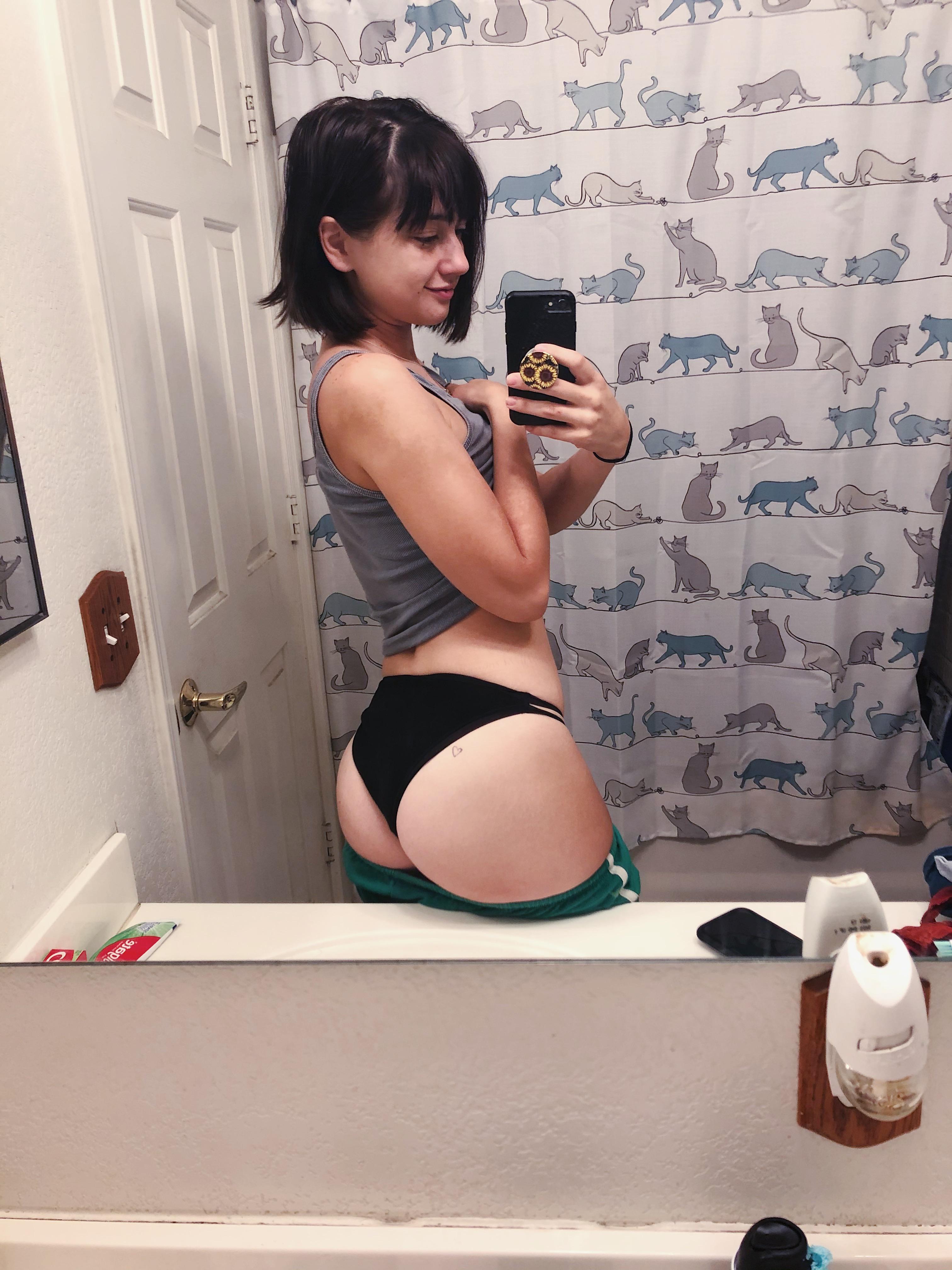 alt hottie round ass heart tattoo — 7