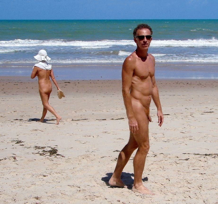 nude men at the beach — 9