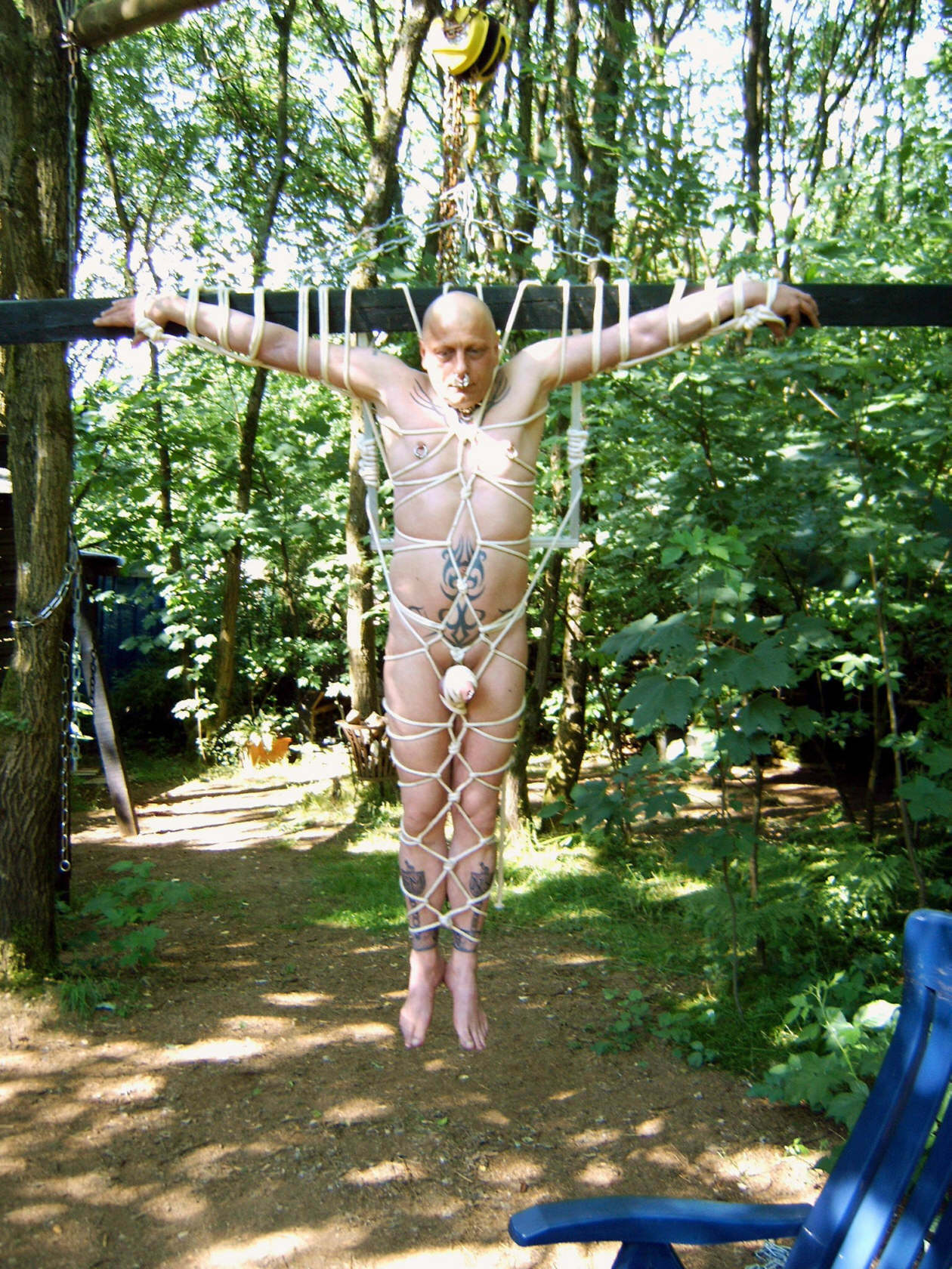 bdsm outdoor - male slut slave — 28