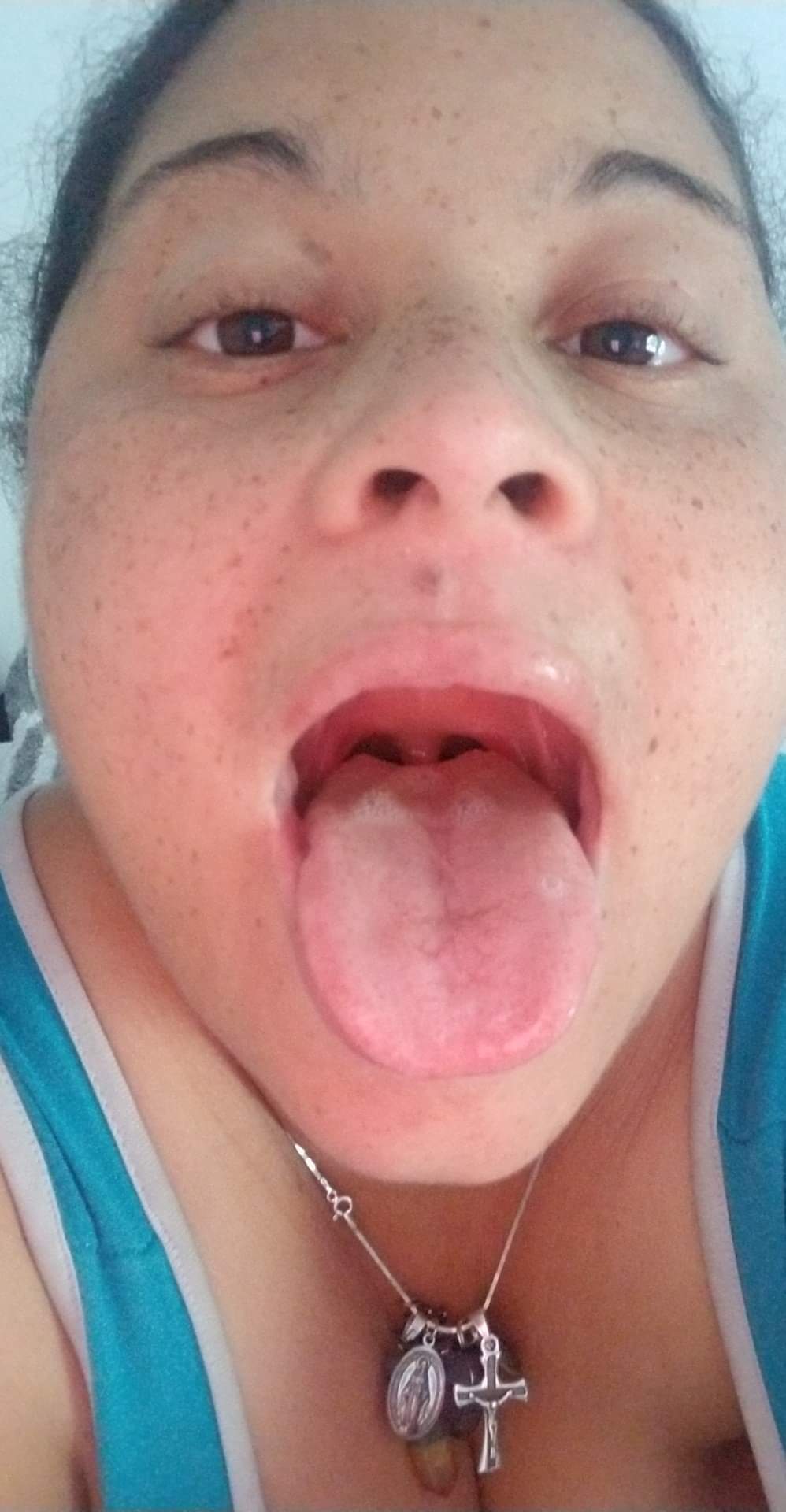 Cum all over my freckles and my tongue daddy! — 60