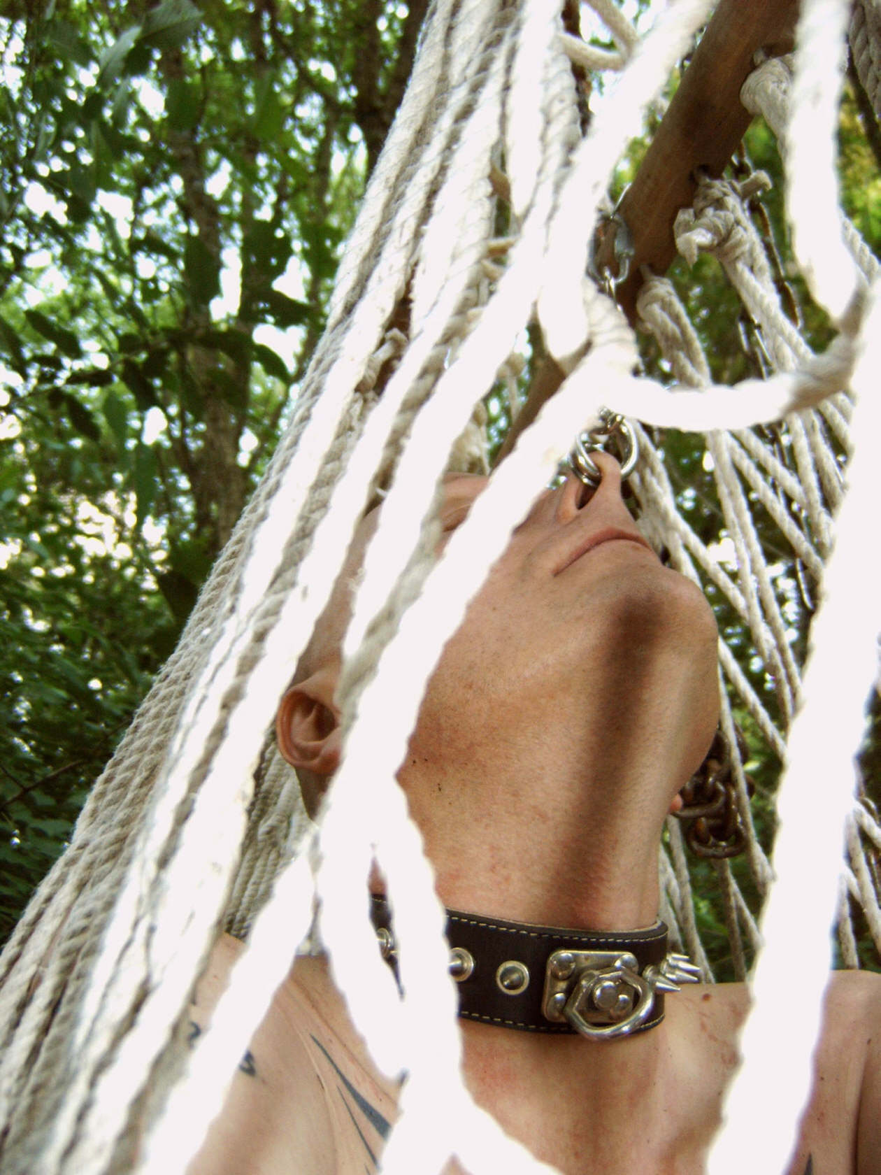 bdsm outdoor - male slut slave — 20