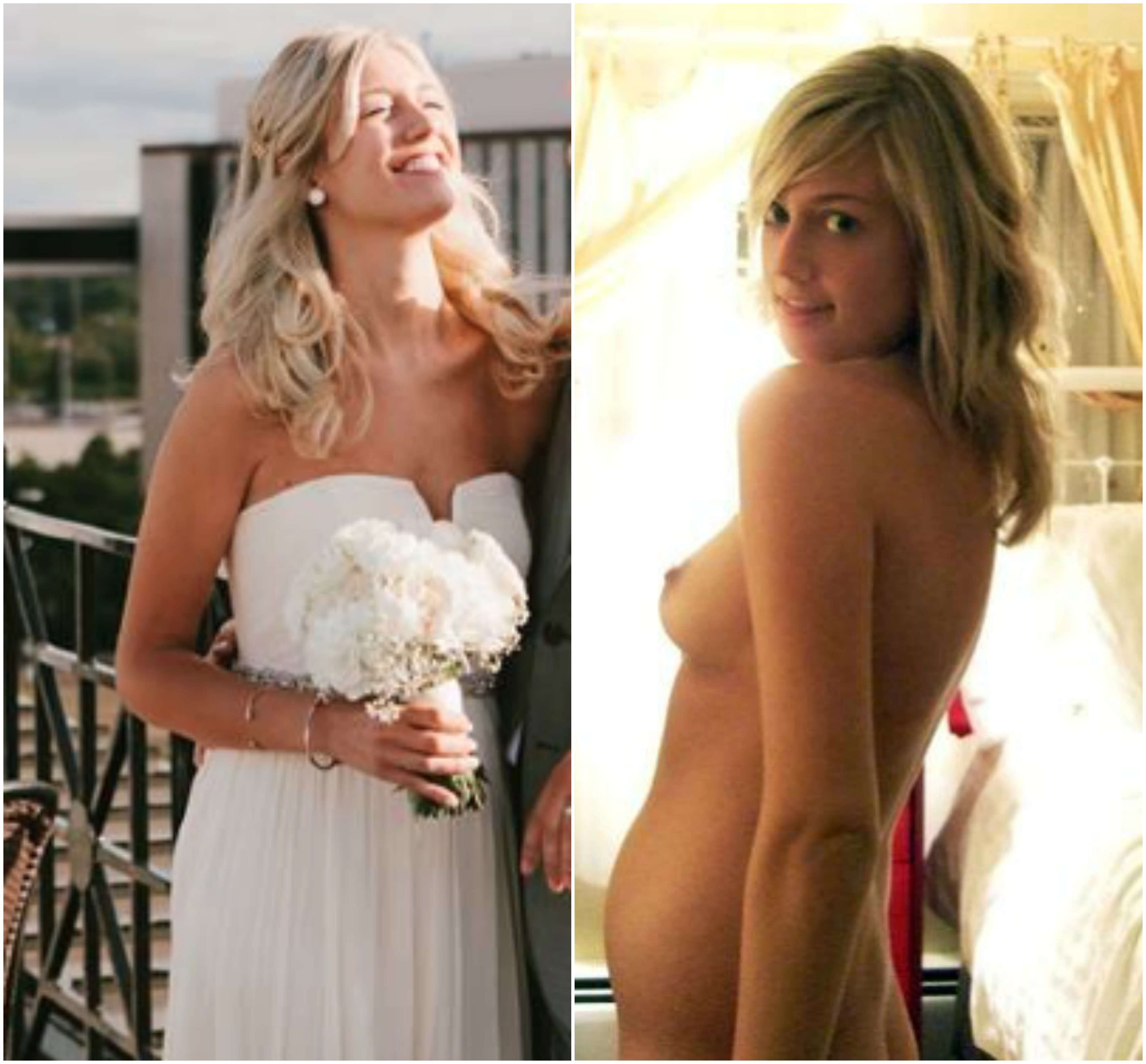 Amateur brides dressed/undressed — 12