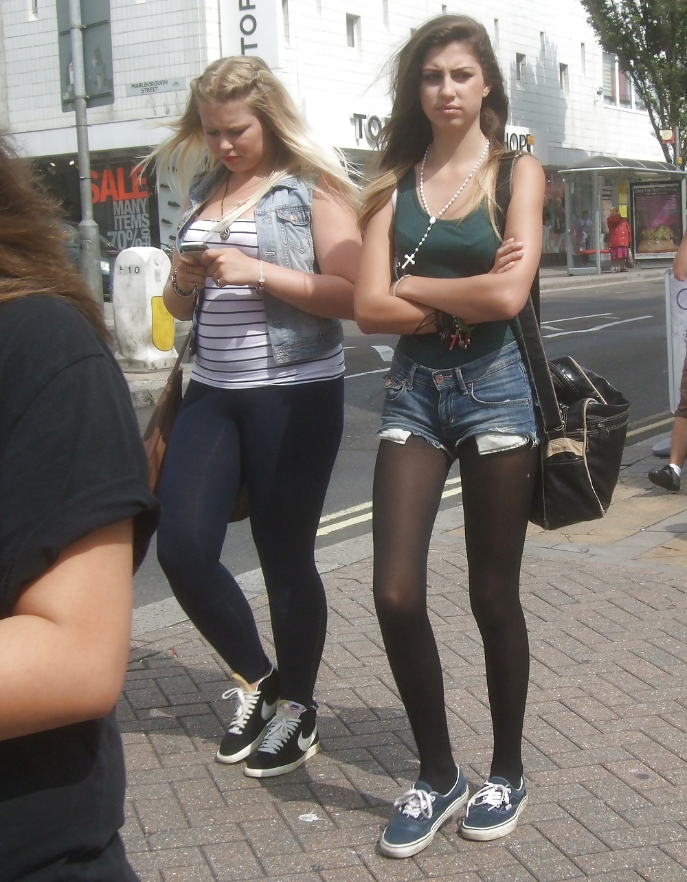 Street/public pantyhose 02 — 14