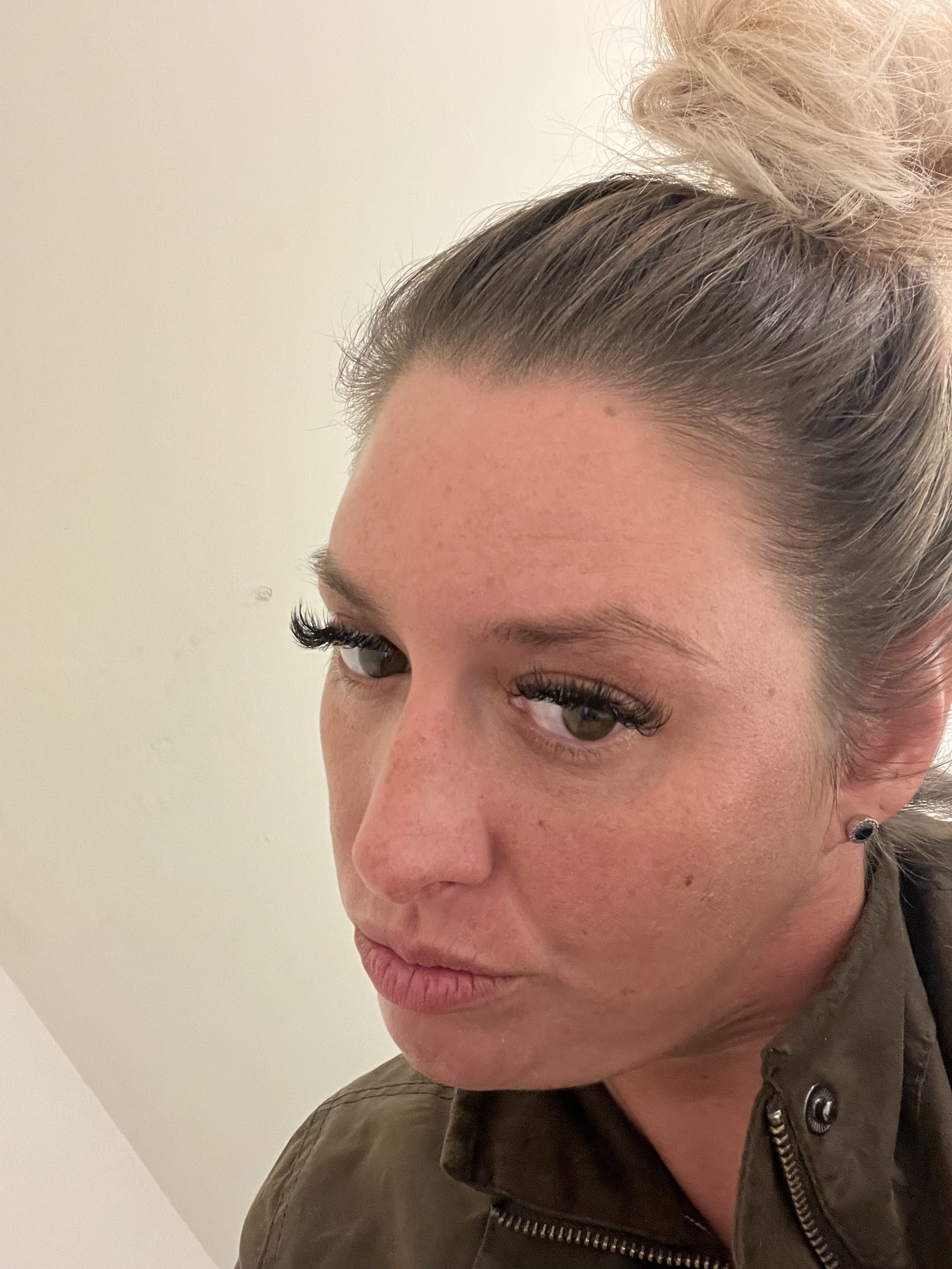 A few sexy selfies still clothed before umdressing — 8